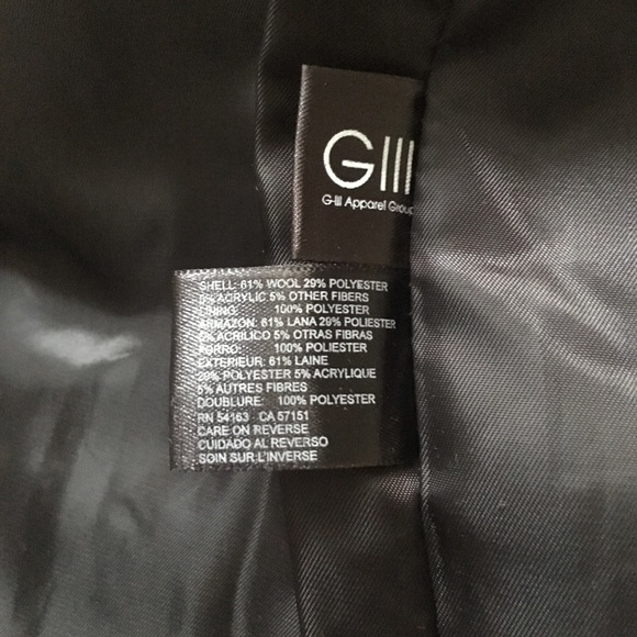 New Kenneth Cole wool coat - Picture 5 of 5